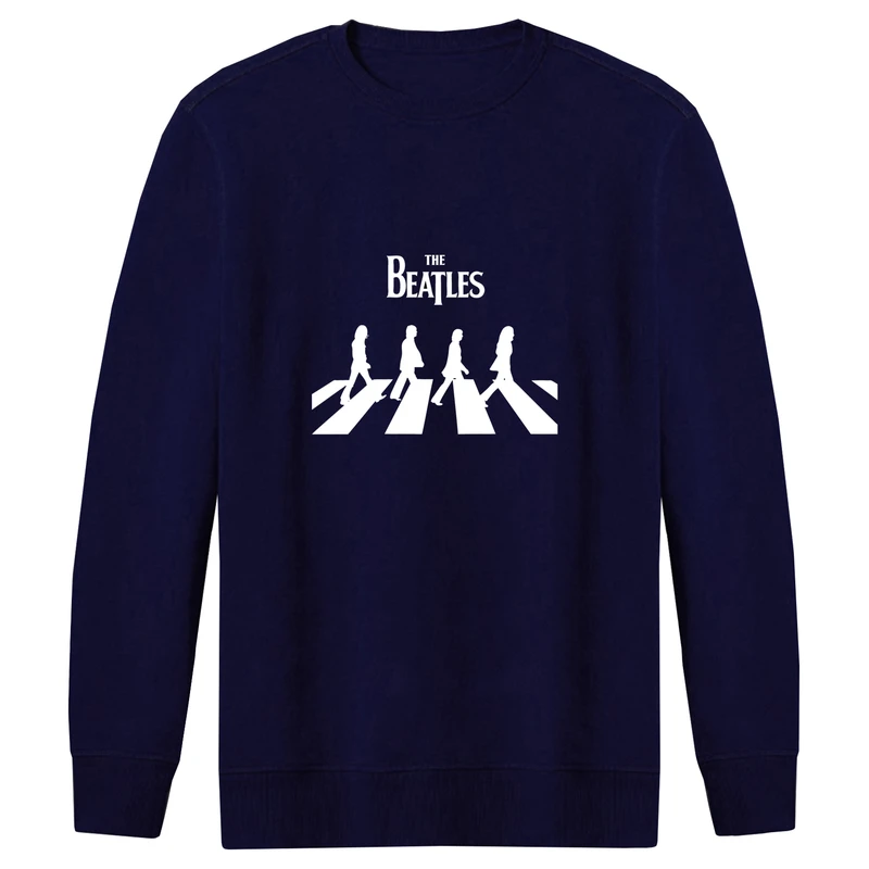 سویشرت مردانه طرح the beatles کد F260