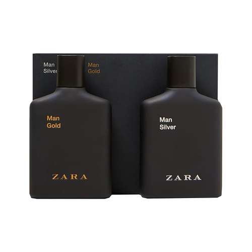 ادو پرفیوم مردانه زارا مدل Man Gold & Man Silver حجم 100 میلی لیتر
