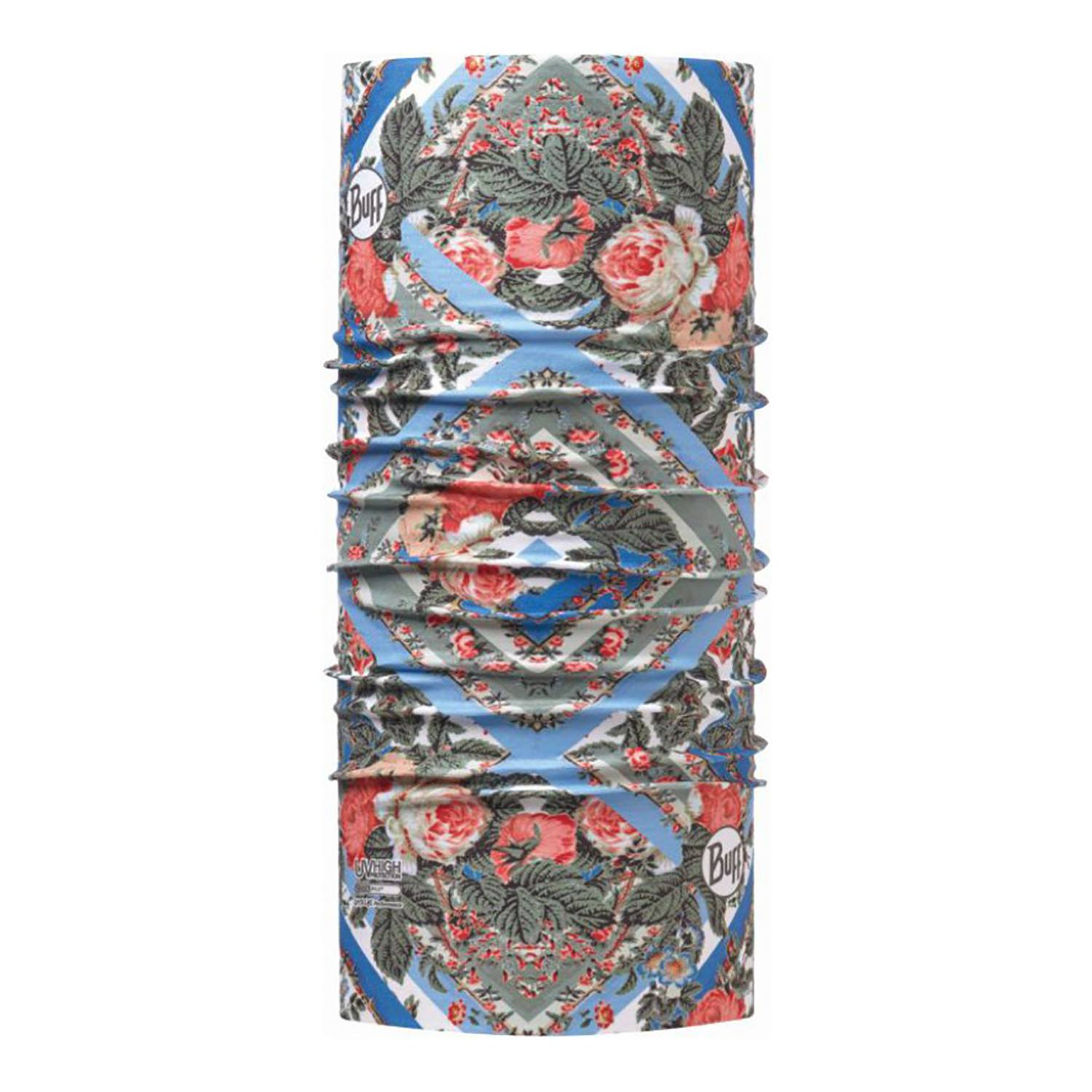  دستمال سر و گردن باف مدل STRIP ROSES MULTI 113629.555.10