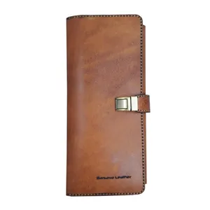 کیف دسته چک مردانه چرم بارثاوا کد 1504k