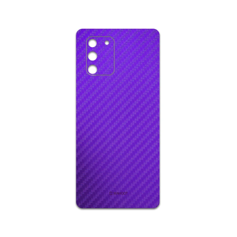 برچسب پوششی ماهوت مدل Purple-Fiber مناسب برای گوشی موبایل سامسونگ Galaxy S10 Lite