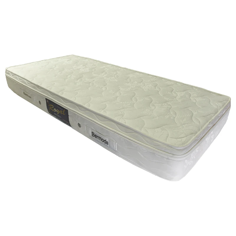 تشک برمودا مدل Royal silver_M_P یک نفره سایز 200x90 سانتی متر
