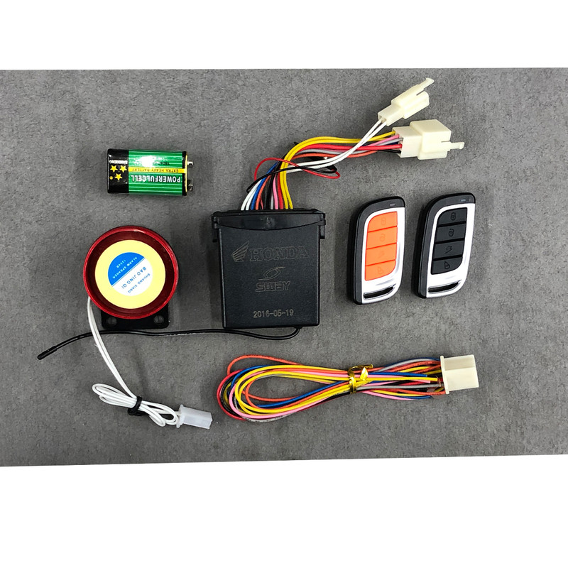 دزدگیر موتورسیکلت هندا مدل 108