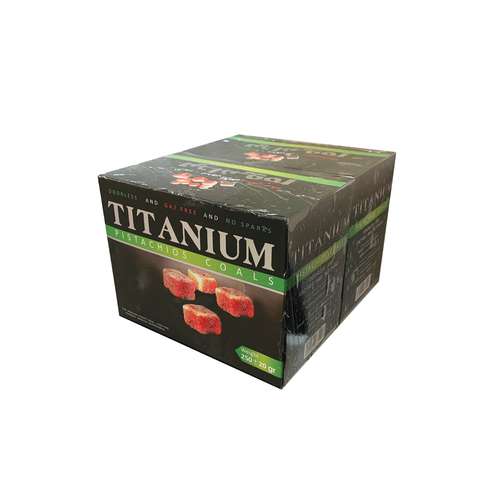 زغال تیتانیوم کد 11 وزن 250 گرم بسته 2 عددی