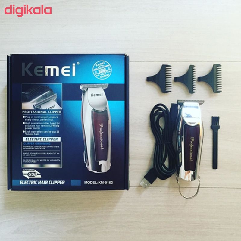 ماشین اصلاح موی سر و صورت کیمی مدل km-9163 main 1 4