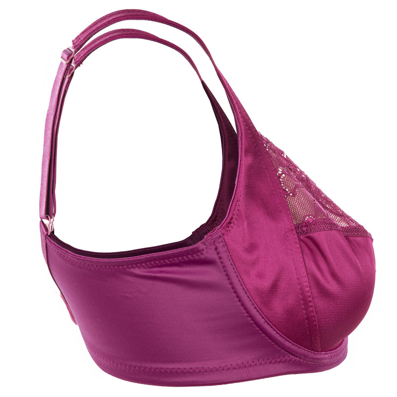 سوتین زنانه ینینچی مدل 1635 رنگ سرخابی