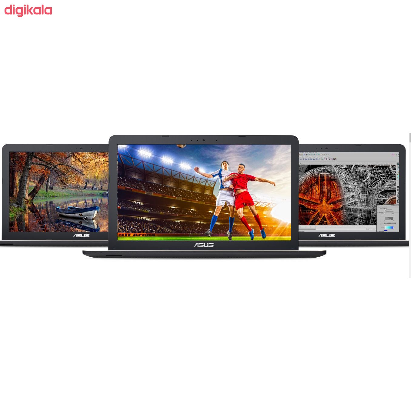 لپ تاپ 15.6 اینچی ایسوس مدل VivoBook X540YA - B main 1 9