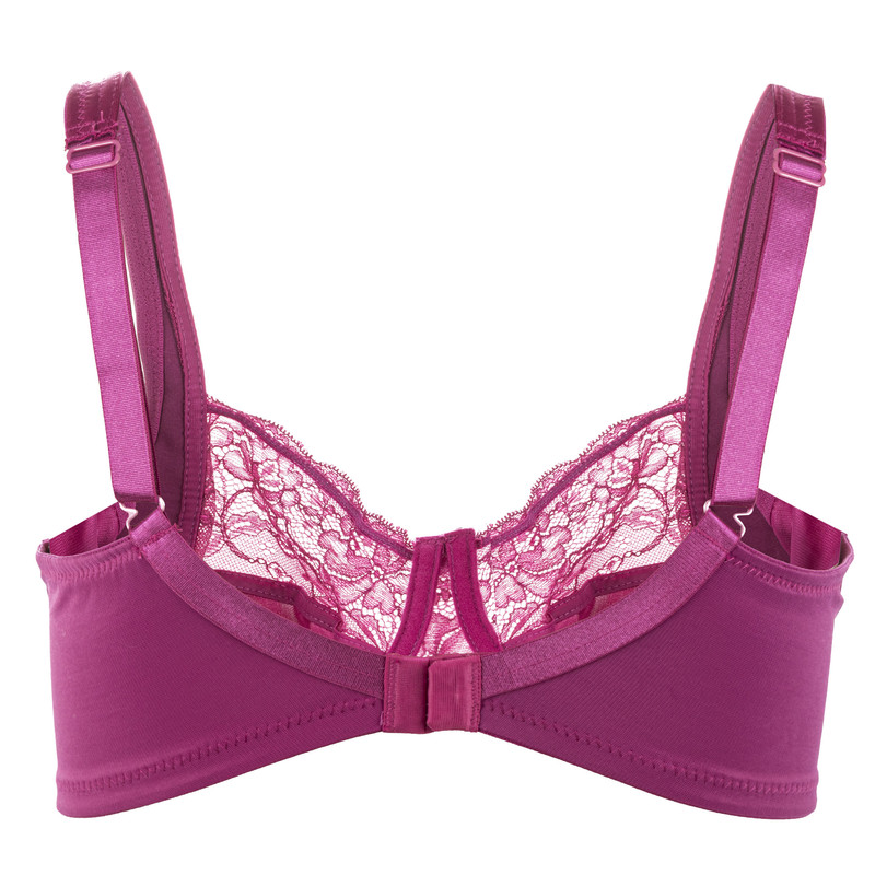 سوتین زنانه ینینچی مدل 1635 رنگ سرخابی