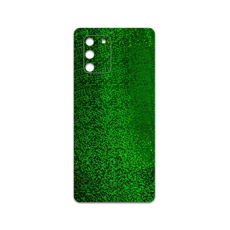 برچسب پوششی ماهوت مدل Green-Holographic مناسب برای گوشی موبایل سامسونگ Galaxy S10 Lite