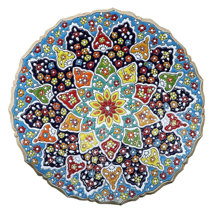 میوه خوری میناکاری سفالی مدل M30M1t