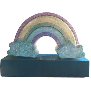  چراغ خواب رومیزی طرح رنگین کمان  کد R01 