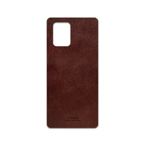 MAHOOT Natural-Leather Cover Sticker for Samsung Galaxy S10 Lite