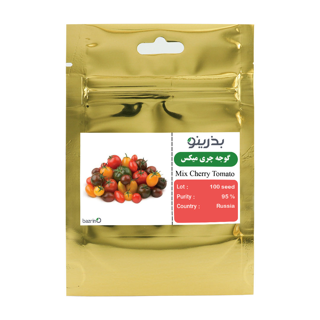 بذر گوجه چری میکس بذرینو کد 01