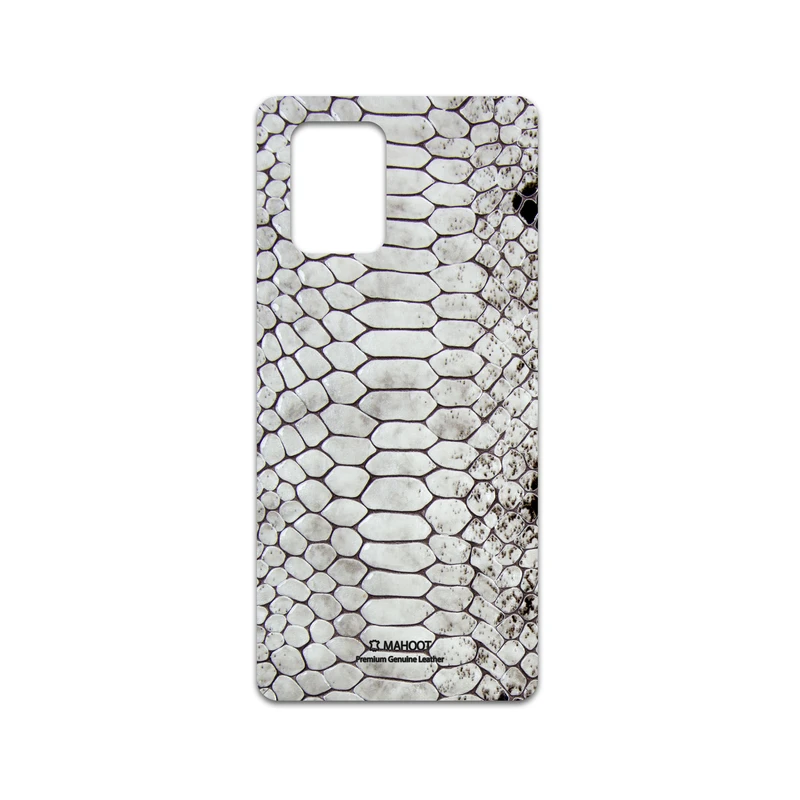 برچسب پوششی ماهوت مدل Cobra-Belly-Leather مناسب برای گوشی موبایل سامسونگ Galaxy S10 Lite