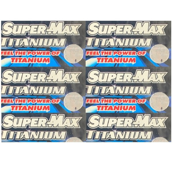 تیغ یدک سوپرمکس مدل TITANIUM مجموعه 4 عددی