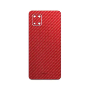 MAHOOT Red-Fiber Cover Sticker for Samsung Galaxy Note 10 Lite
