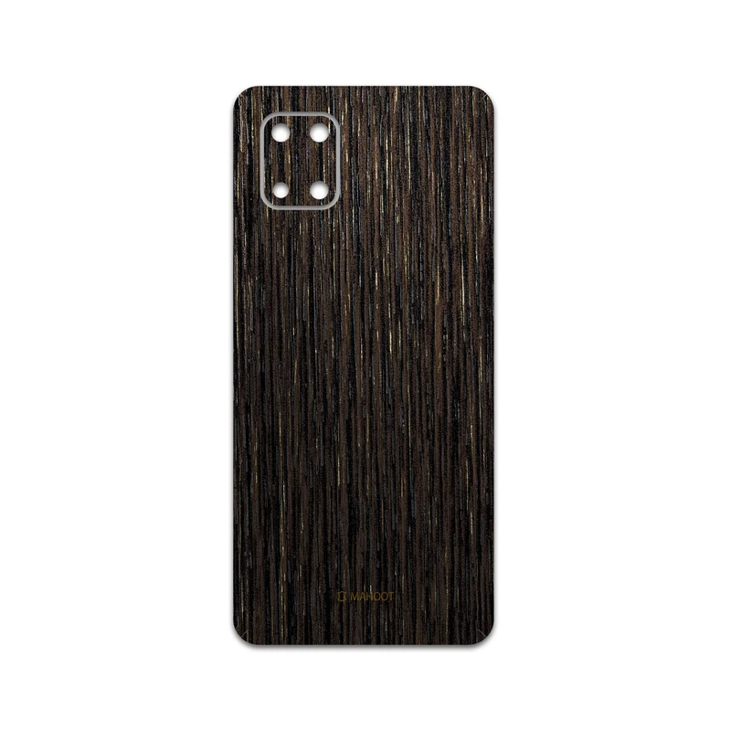 برچسب پوششی ماهوت مدل Dark-Gold-Stripes-Wood مناسب برای گوشی موبایل سامسونگ Galaxy Note 10 Lite