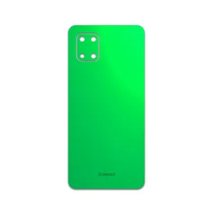 MAHOOT Green-Matte Cover Sticker for Samsung Galaxy Note 10 Lite