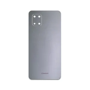 MAHOOT Matte-Silver Cover Sticker for Samsung Galaxy Note 10 Lite