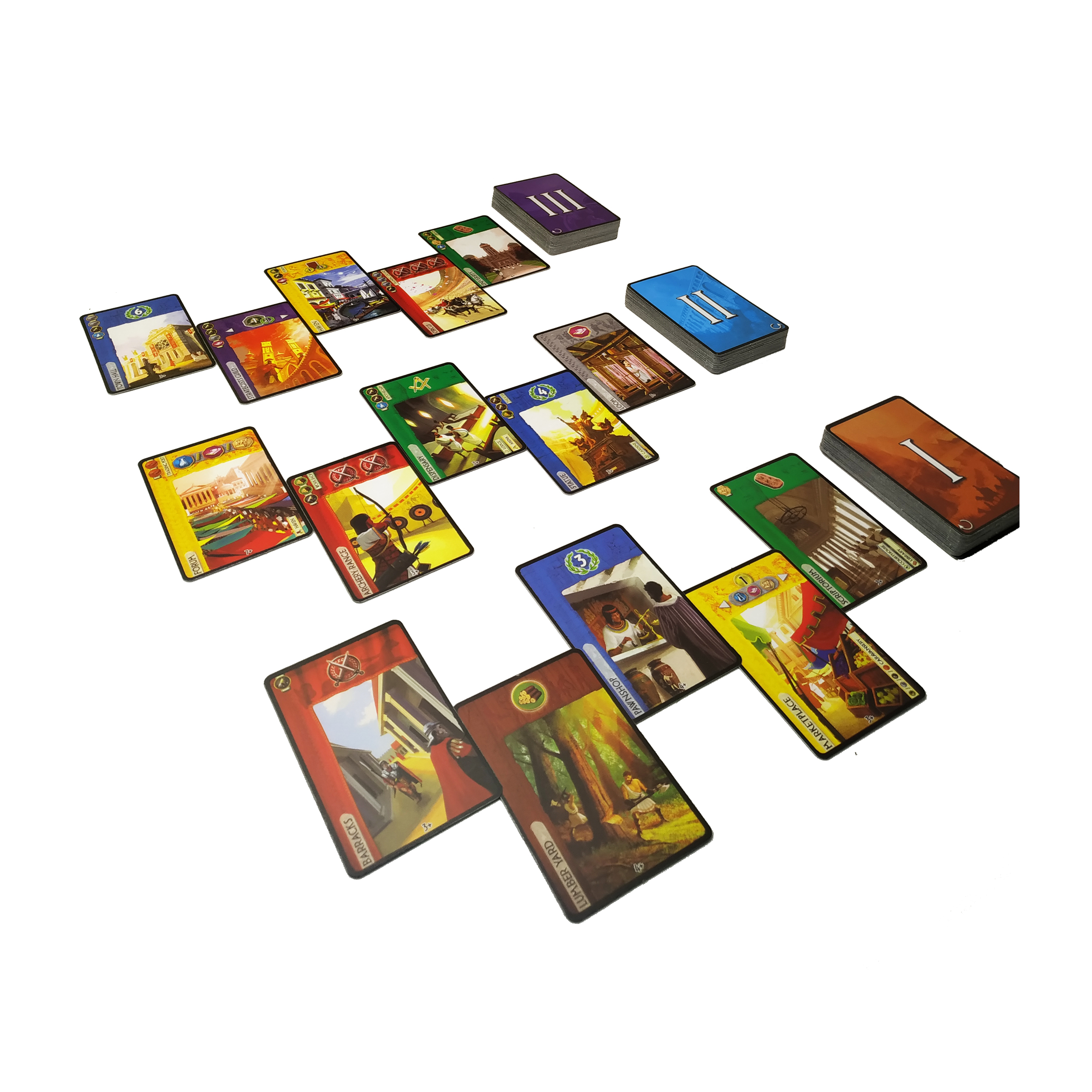 بازی فکری مدل 7wonders