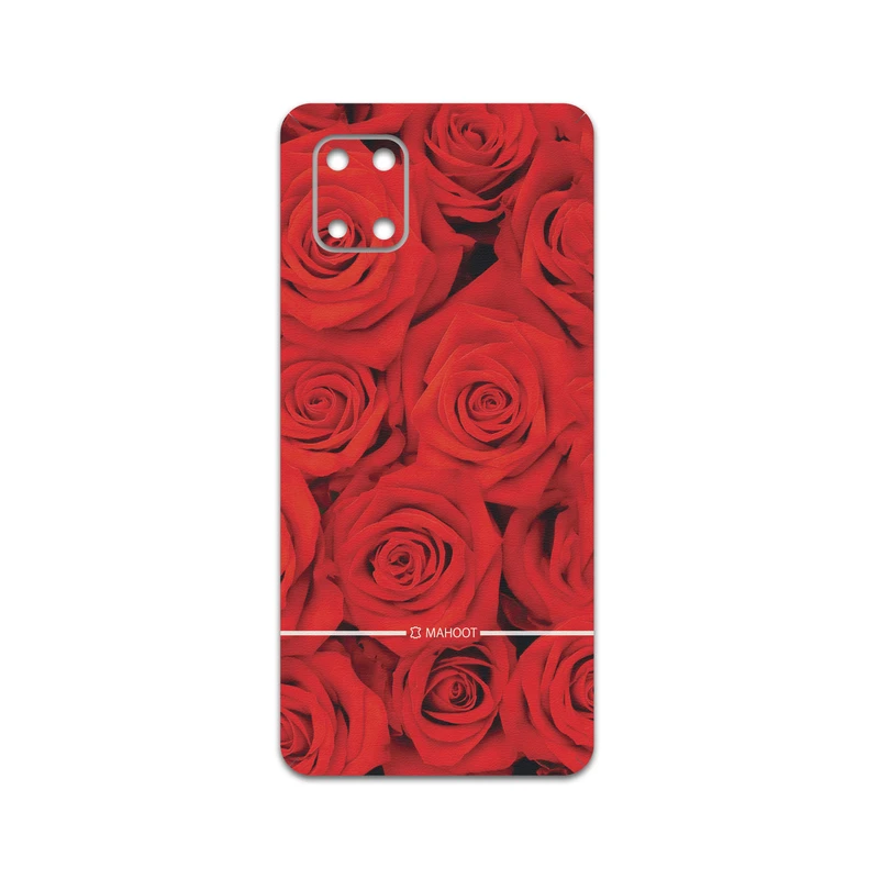 برچسب پوششی ماهوت مدل Red-Flower مناسب برای گوشی موبایل سامسونگ Galaxy Note 10 Lite
