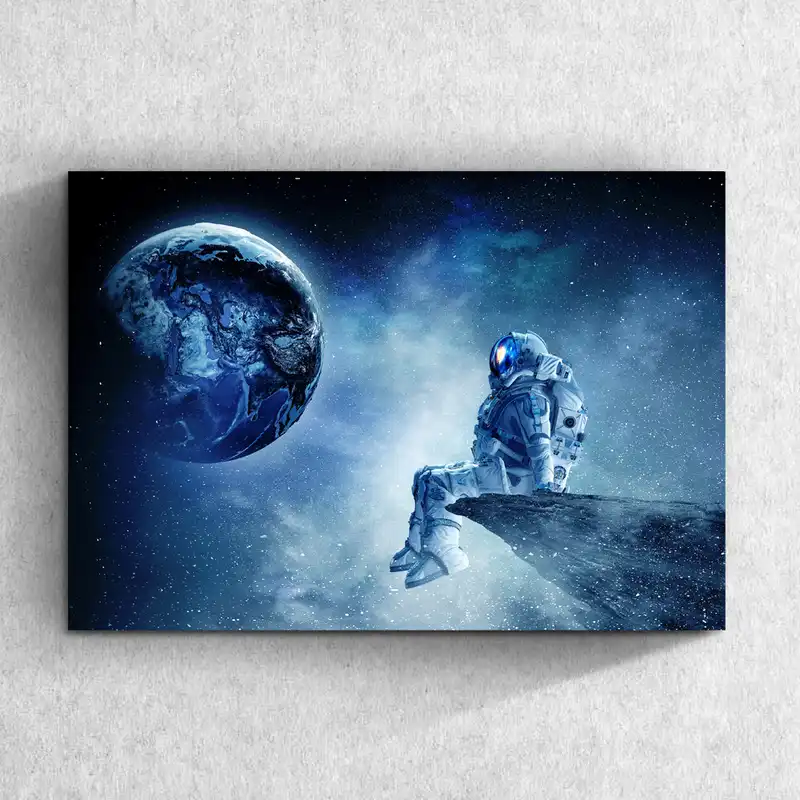 تابلو شاسی طرح فضا نورد کد blubd-mt225