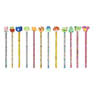 مداد مشکی کد ۱۲۱۲ مجموعه ۱۲ عددی به همراه سرمدادی