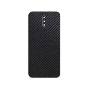 MAHOOT Black-Carbon-Fiber Cover Sticker for Nokia 2.3
