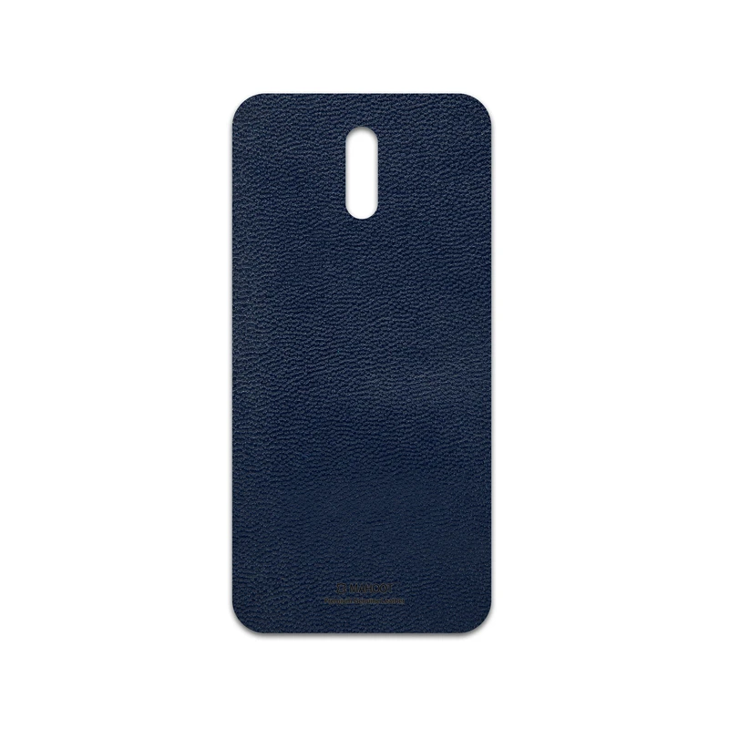 برچسب پوششی ماهوت مدل Deep-Blue-Leather مناسب برای گوشی موبایل نوکیا 2.3