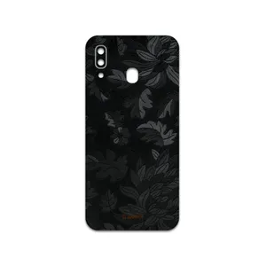 MAHOOT Black-Wildflower Cover Sticker for Samsung Galaxy M10s
