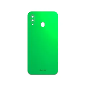 MAHOOT Green-Matte Cover Sticker for Samsung Galaxy M10s