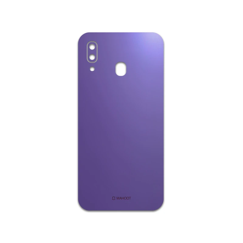 برچسب پوششی ماهوت مدل Matte-BlueBerry مناسب برای گوشی موبایل سامسونگ Galaxy M10s
