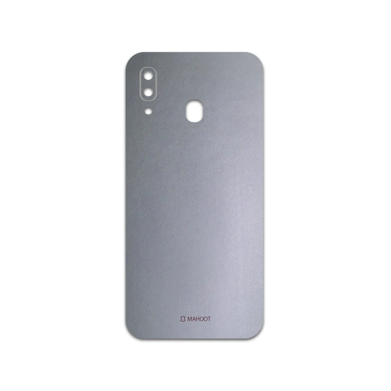 برچسب پوششی ماهوت مدل Matte-Silver مناسب برای گوشی موبایل سامسونگ Galaxy M10s