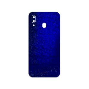 MAHOOT Blue-Holographic Cover Sticker for Samsung Galaxy M10s