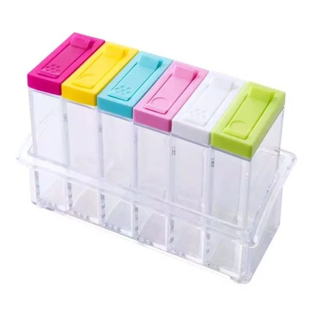 ست جای ادویه 6 پارچه کد b112