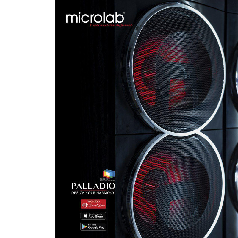 مشخصات، قیمت و خرید پخش کننده خانگی میکرولب مدل PALLADIO 8lll