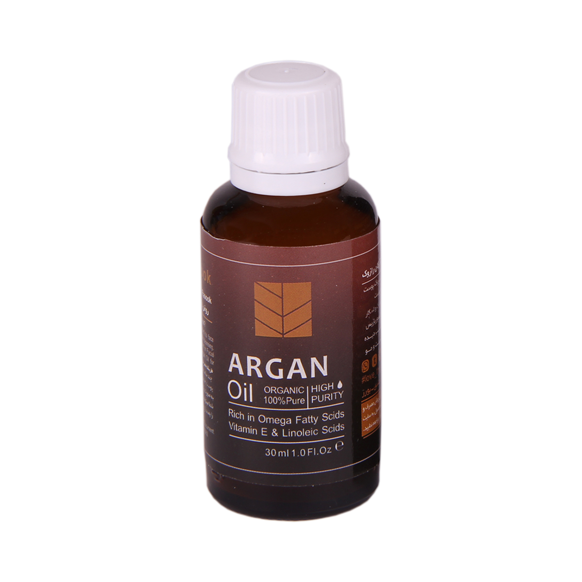 روغن بدن و مو رازوک مدل argan oil حجم 30 میلی لیتر