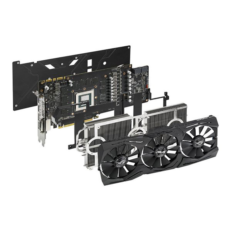 کارت گرافیک ایسوس مدل ROG-STRIX-GTX1080TI-O11G-GAMING