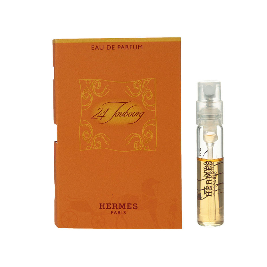 عطر جیبی زنانه هرمس مدل 24 Faubourg حجم 2 میلی لیتر بسته‌ 20 عددی