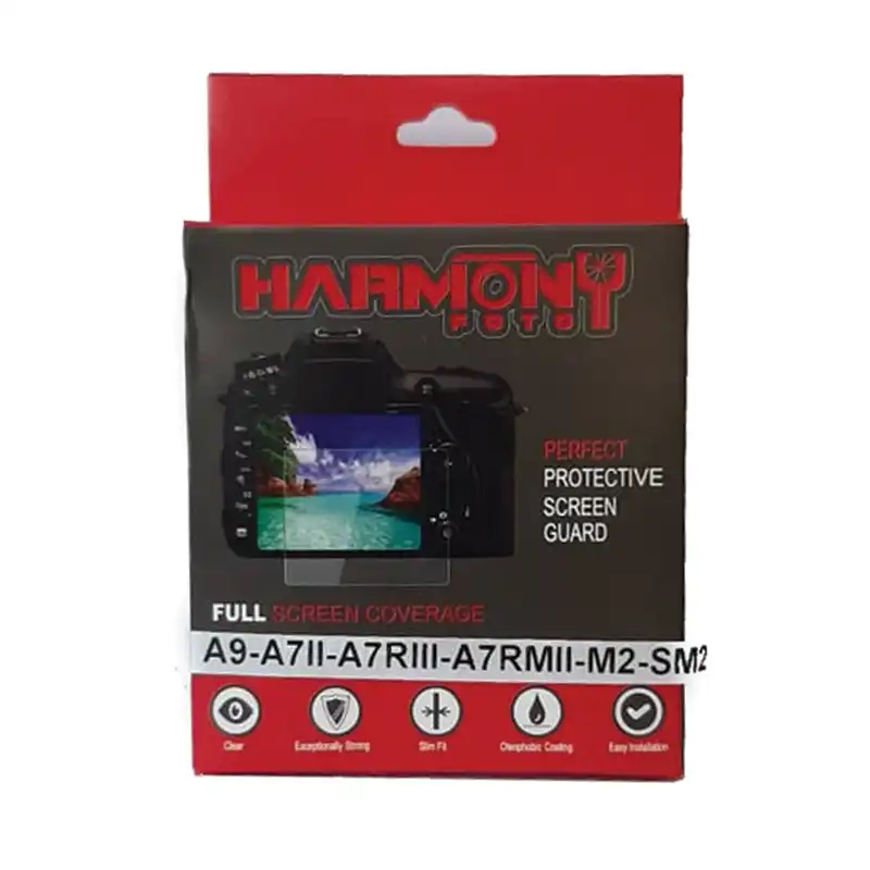 محافظ صفحه نمایش دوربین مدل هارمونی مناسب برای دوربین سونی A7II / A7RIII