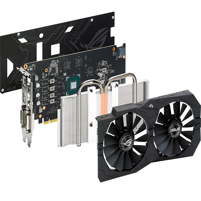کارت گرافیک ایسوس مدل ROG STRIX-RX470-4G-GAMING