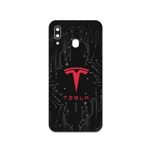 MAHOOT TESLA-Motors Cover Sticker for Samsung Galaxy M10s
