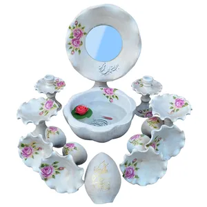مجموعه ظروف هفت سین 13 پارچه مدل رز کد HT-525