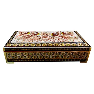  جعبه جواهرات خاتم کاری مدل 7548