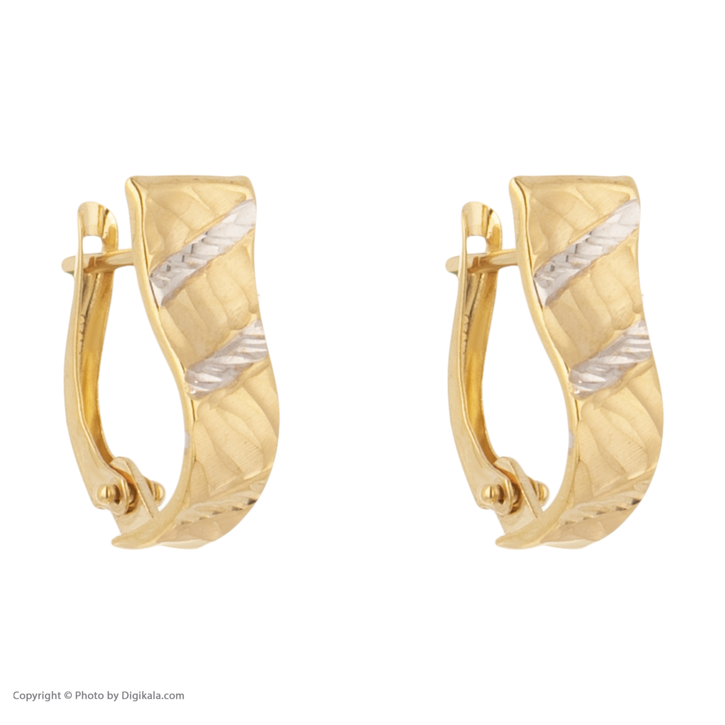  گوشواره طلا 18 عیار زنانه مدل G658