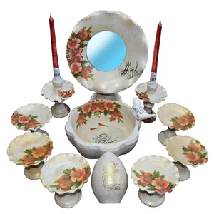 مجموعه ظروف هفت سین 12 پارچه کد HT-330