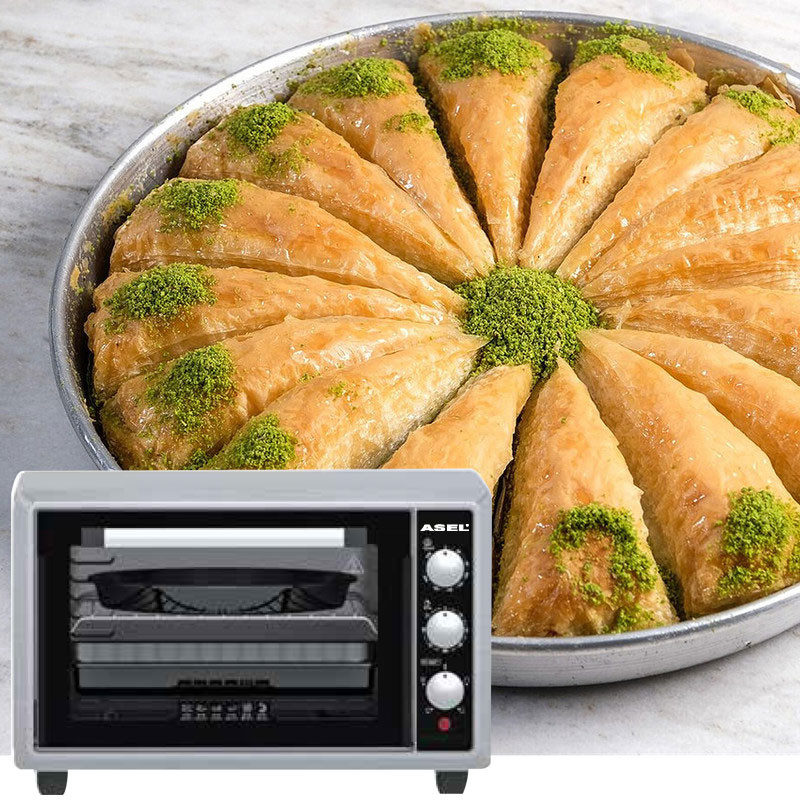 آون توستر آسل مدل AF-33-24 آون توستر آسل مدل AF-33-24