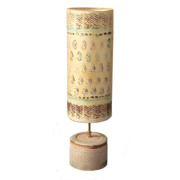آباژور رومیزی طرح برگ کد 01