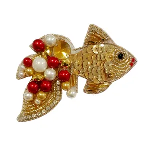 سنجاق سینه طرح ماهی کد GH989