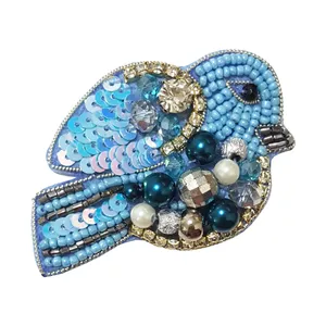 گل سینه طرح گنجشک کد AS-R45